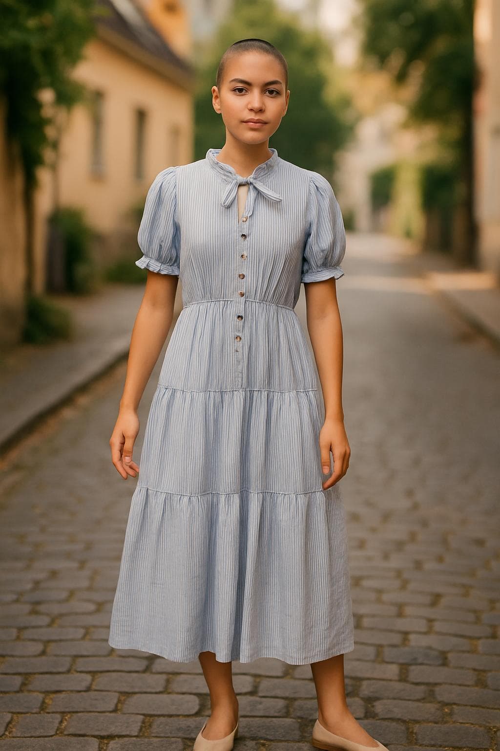Long Cotton Dress